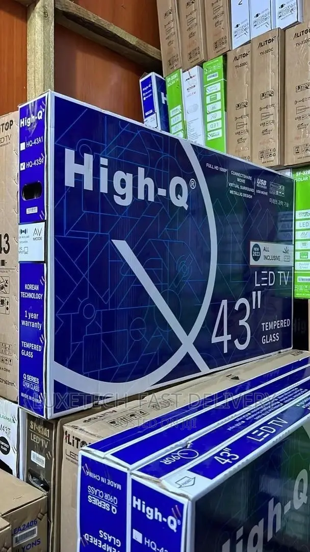 High-Q 43 Inches Led Tv Full Hd Resolution