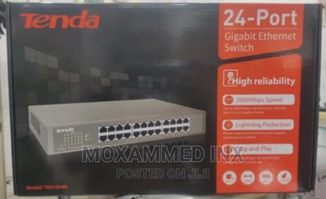 24 Port Gigabit Ethernet Switch