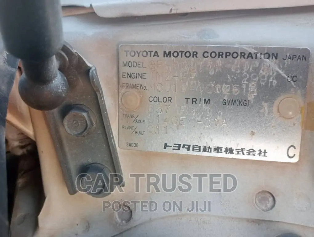 Toyota Harrier 3.0 V6 2005 White