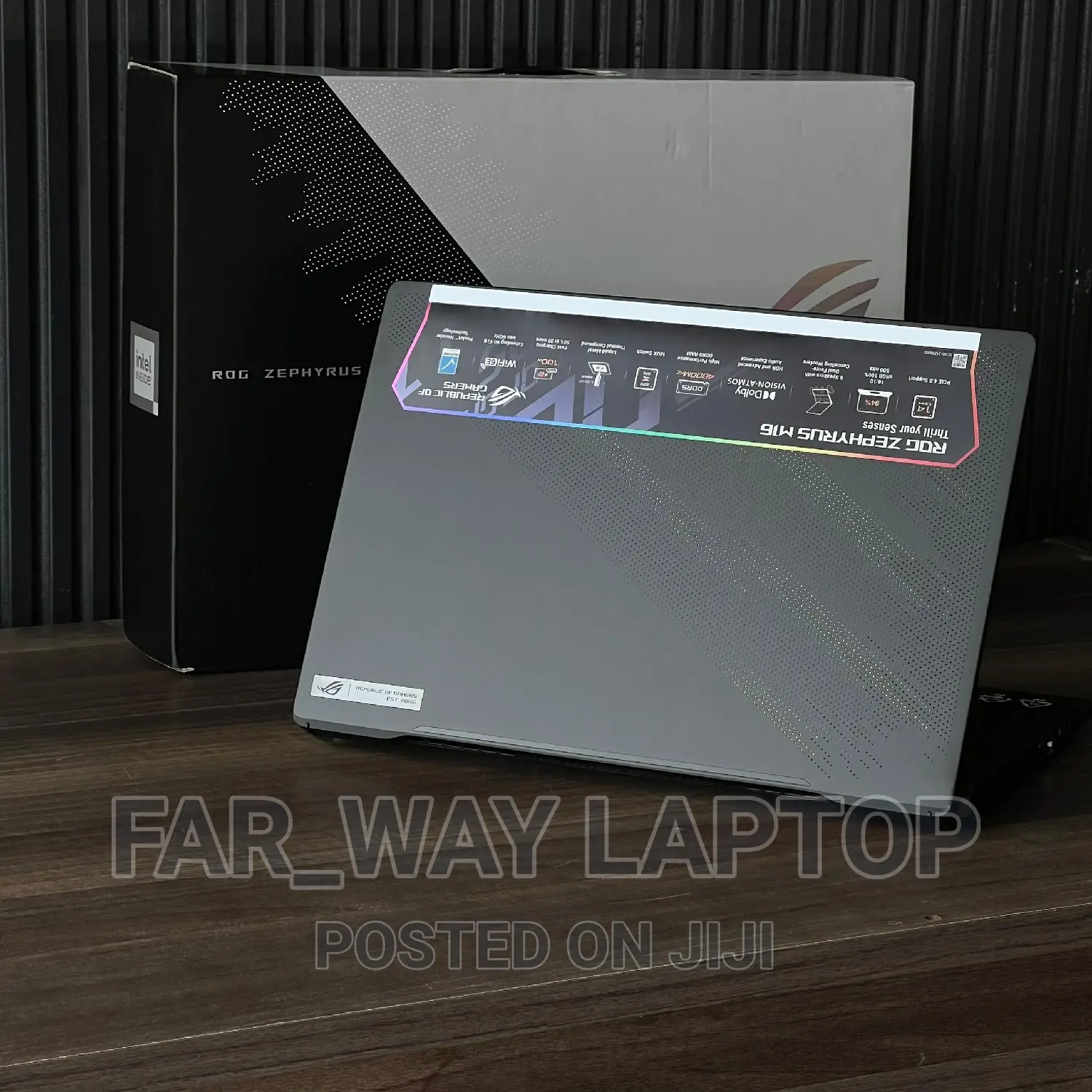 New Laptop Asus ROG Zephyrus M16 GU603HR 16GB Intel Core I7 SSD 512GB