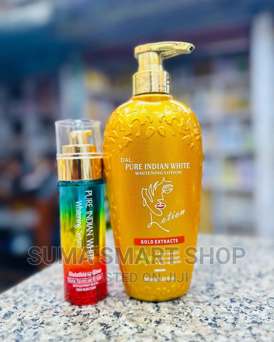 PURE Indian White Whitening Set. (Gold Extract)