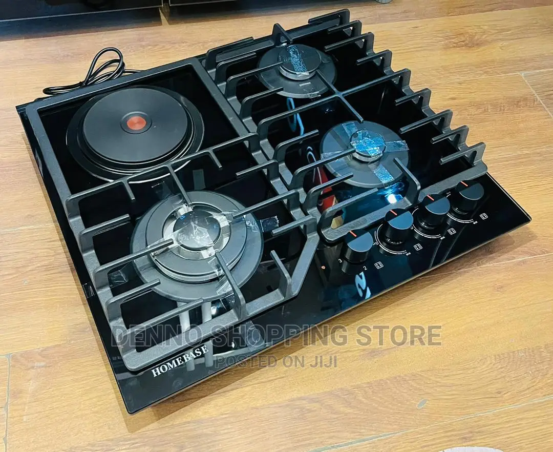 Table Top(Jiko Plates 4 Ambapo 3 Na 1 Umeme)