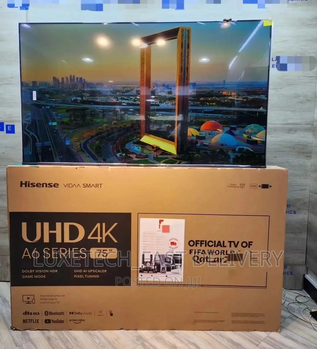 Hisense 75 Inches Smart Uhd TV Best Resolution