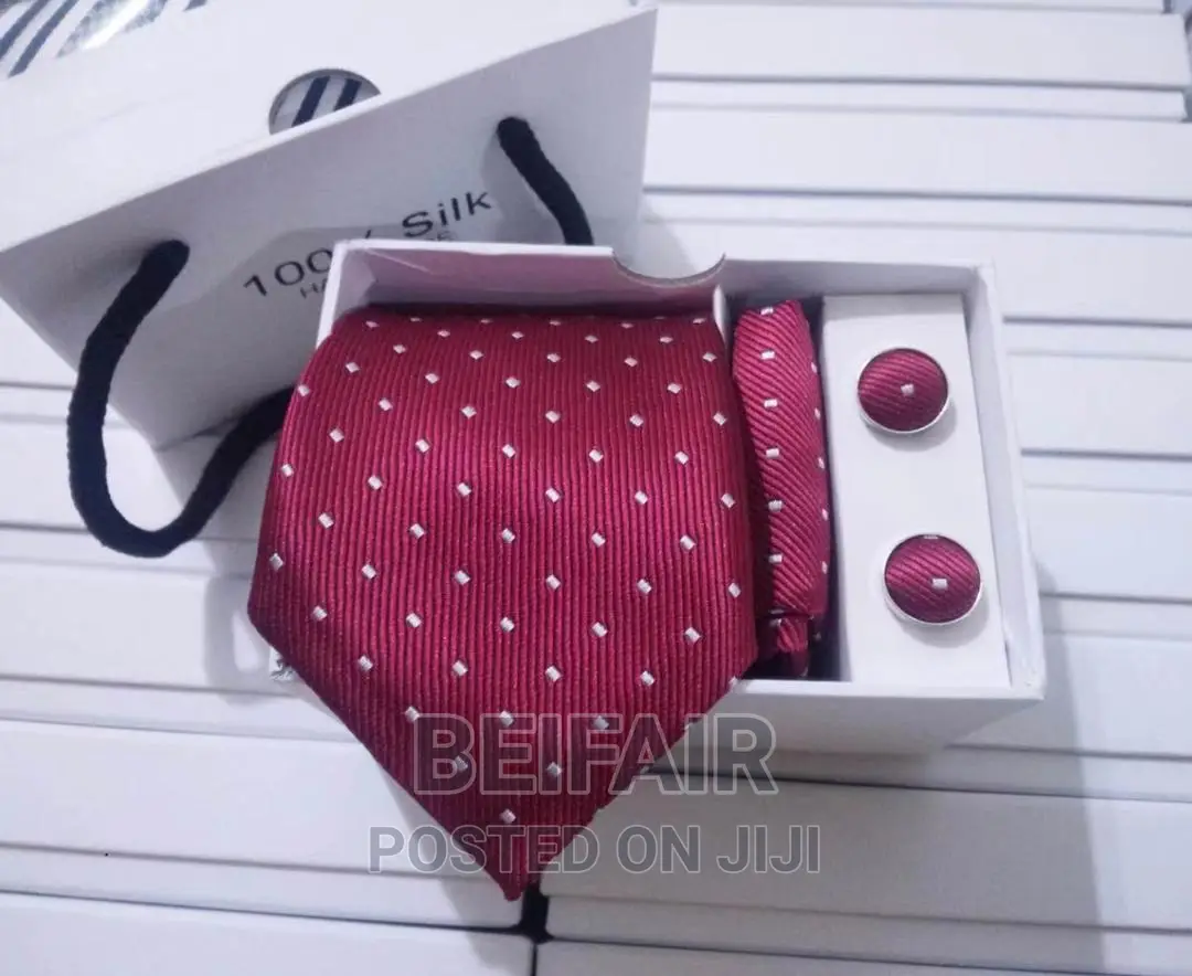 Set Ya Tai | Tie Pocket Square | Tai Ndefu | Long Tie