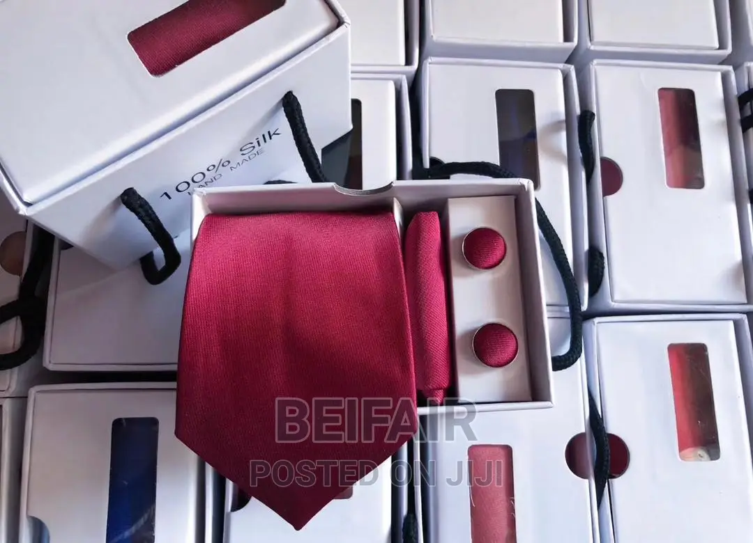 Set Ya Tai | Tie Pocket Square | Tai Ndefu | Long Tie