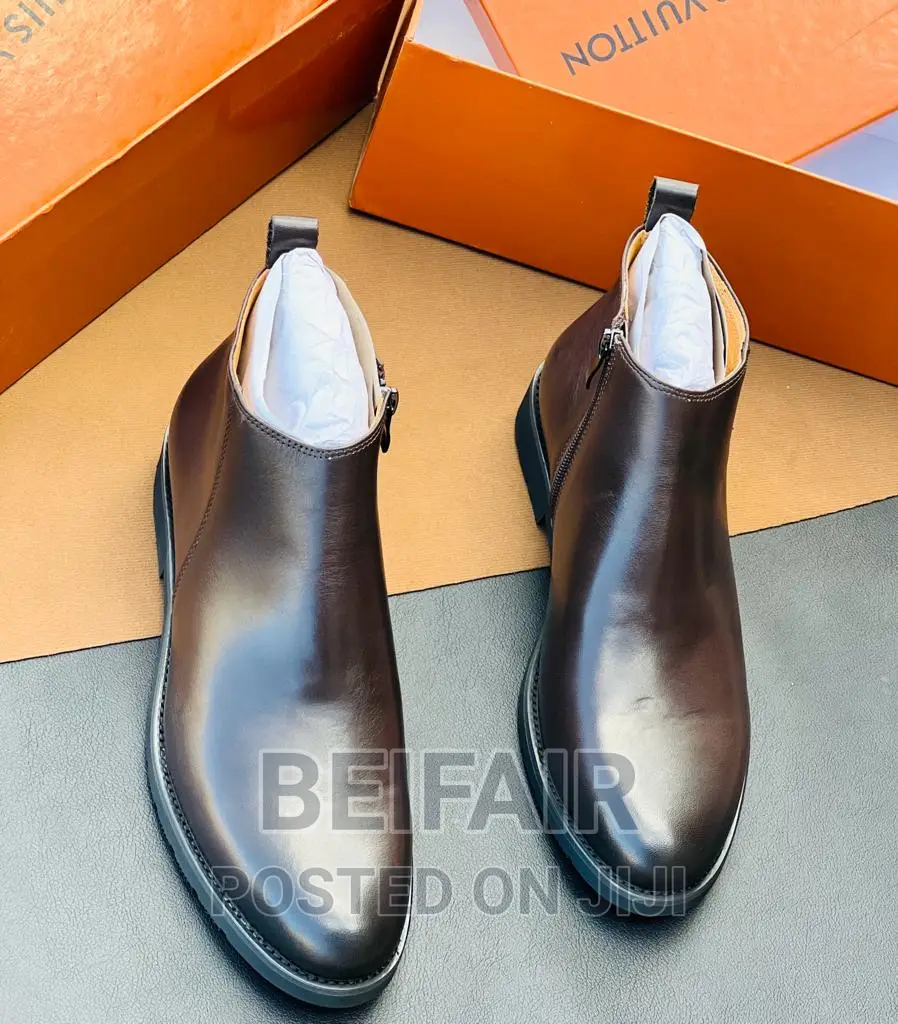 Buti Zaa Ngozi Za Kiume | Viatu Kiume| Men's Leather Boots