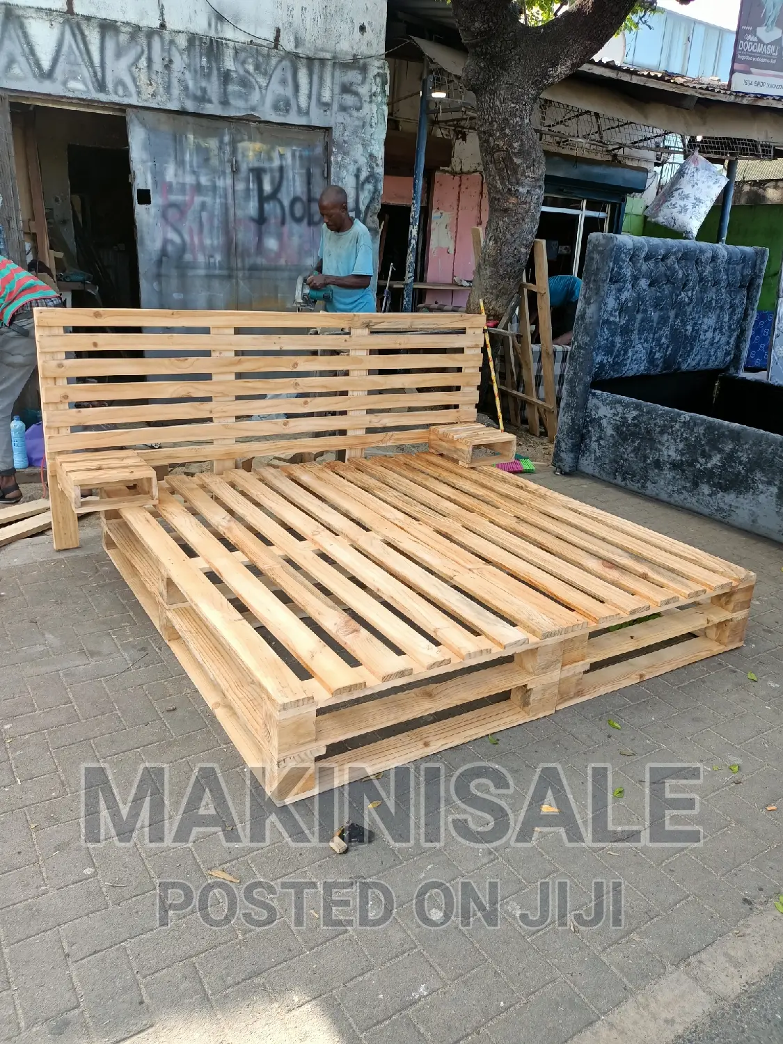 Kitanda Kizuri Sana Cha Pallet