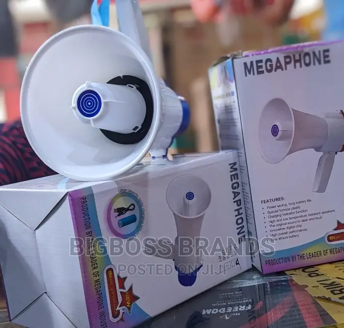Rechargeable Megaphone Speaker