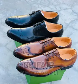 Viatu Vya Kiume Vya Ngozi | Men's Leather Shoes