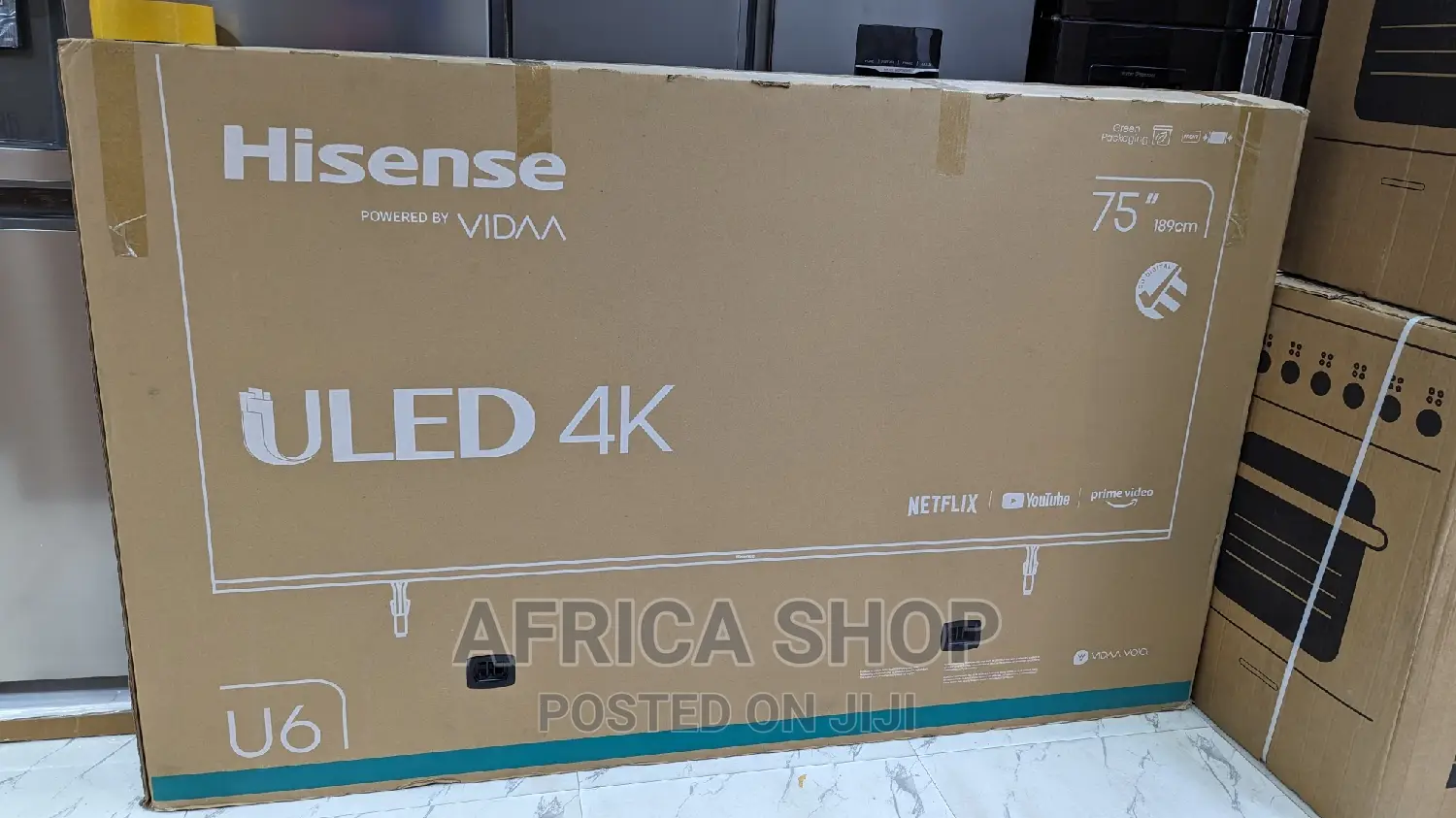 Hisense Uled Smart TV 75U6K
