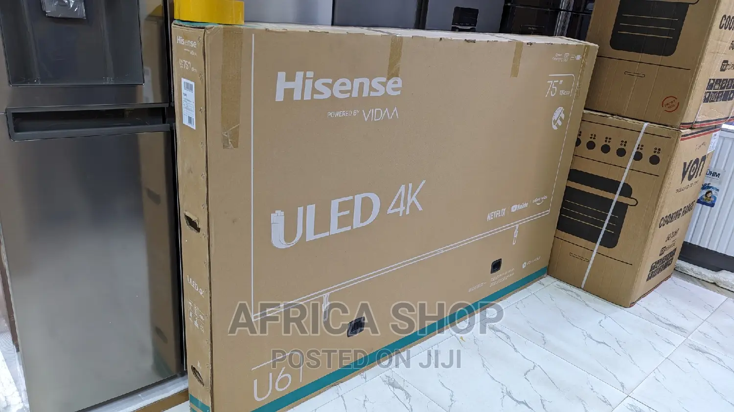 Hisense Uled Smart TV 75U6K
