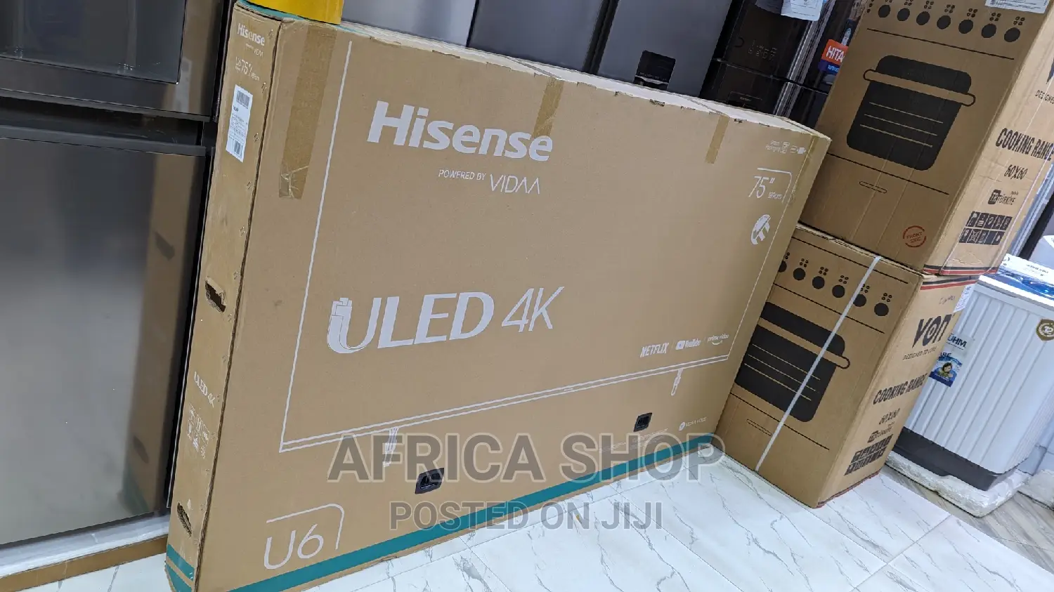 Hisense Uled Smart TV 75U6K