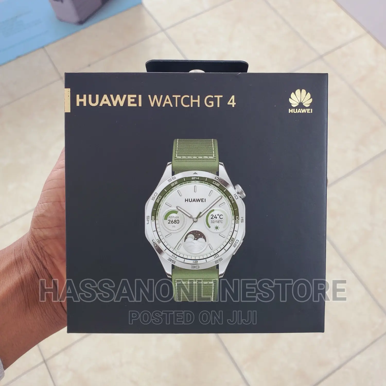 Huawei Watch Gt 4 46 Mm - Green Strap