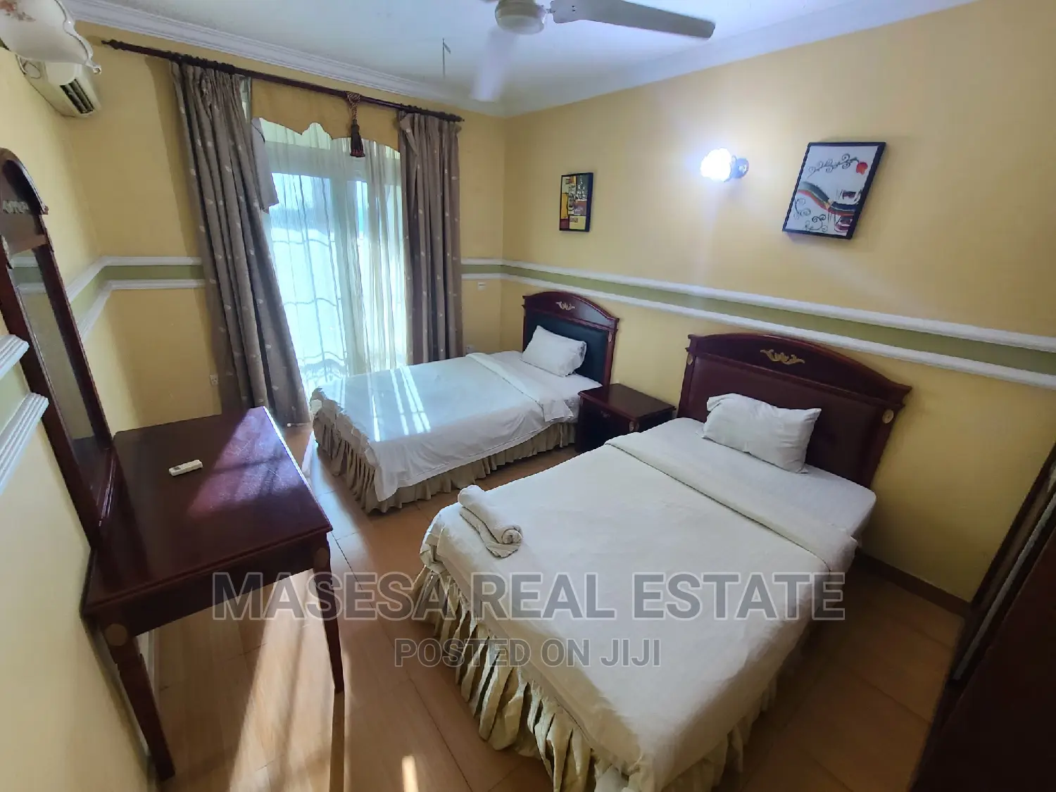 Furnished 3bdrm Apartment in Mikocheni for rent
