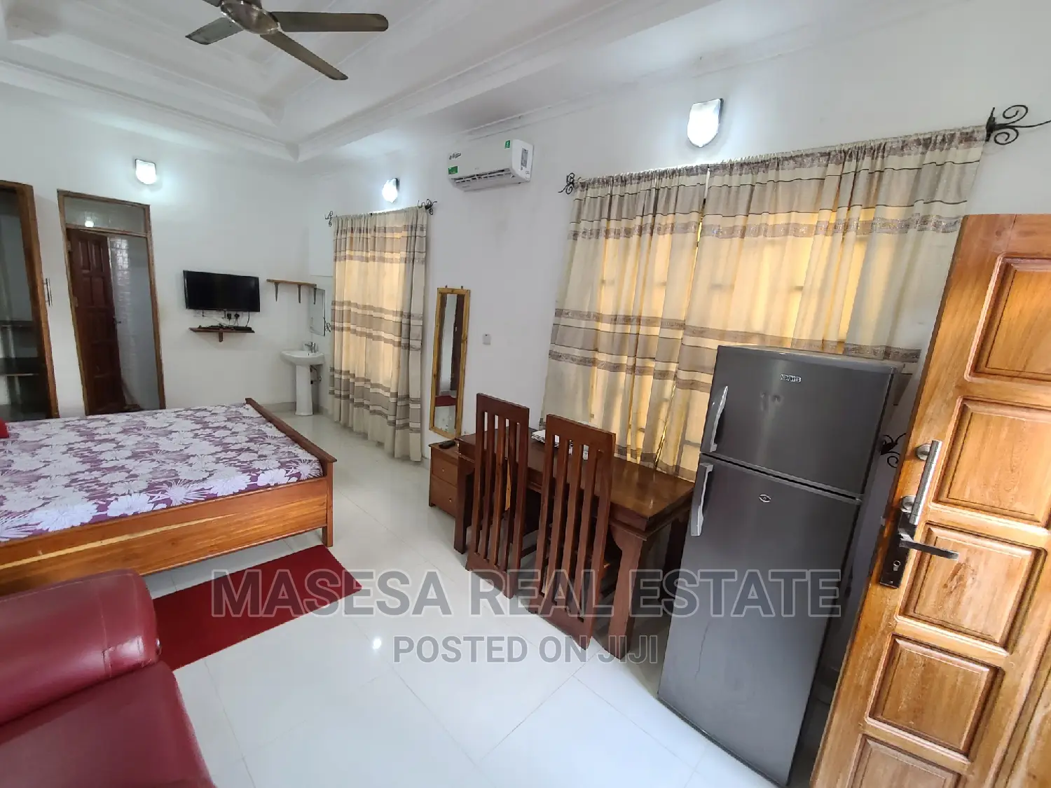 Furnished Studio Apartment in Msasani for rent