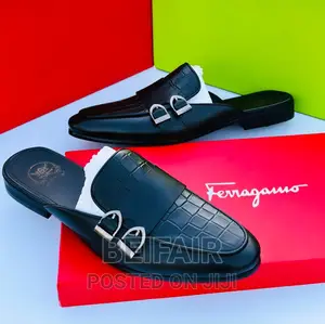 Men's Half Shoes | Viatu Vya Kiume | Leather | Ngozi