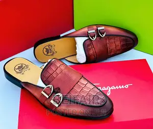 Men's Half Shoes | Viatu Vya Kiume | Leather | Ngozi
