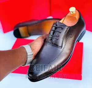 Original Men's Leather Shoes | Viatu Original Vya Kiume
