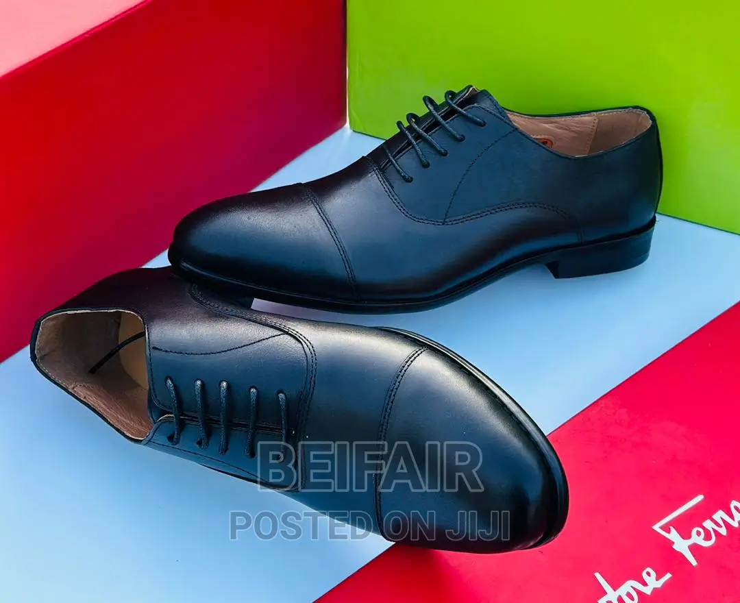 Men's Leather Shoes | Viatu Vya Kiume | Pure Leather | Ngozi