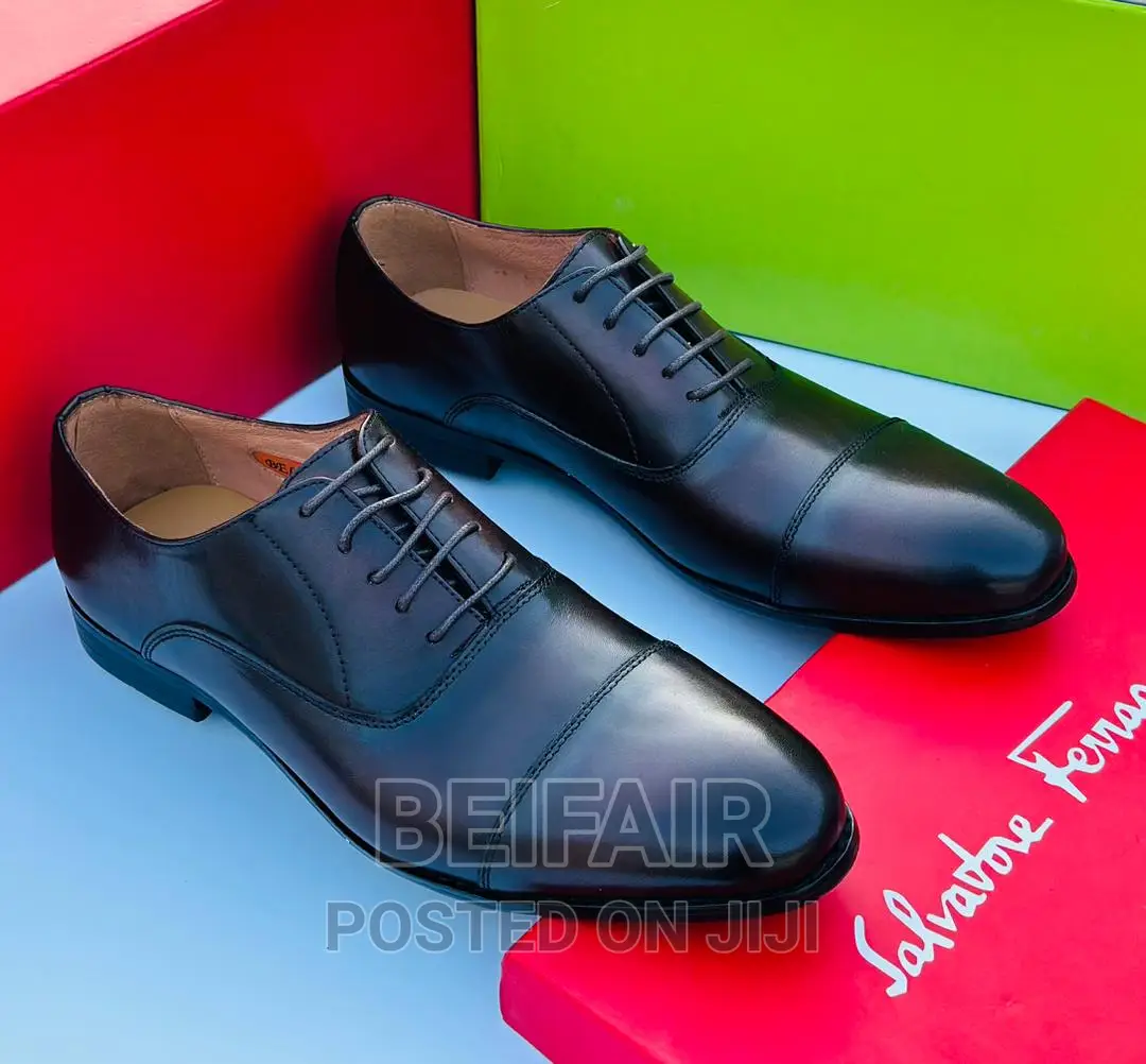 Men's Leather Shoes | Viatu Vya Kiume | Pure Leather | Ngozi