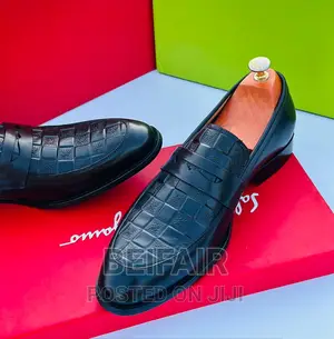 Men's Original Leather Shoes | Viatu Original Vya Kiume