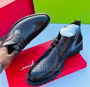 Men's Leather Boots | Buti Za Kiume Za Ngozi