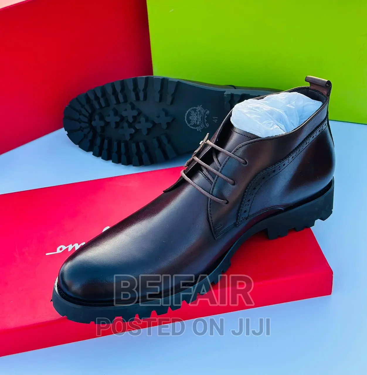Men's Leather Boots | Buti Za Kiume Za Ngozi