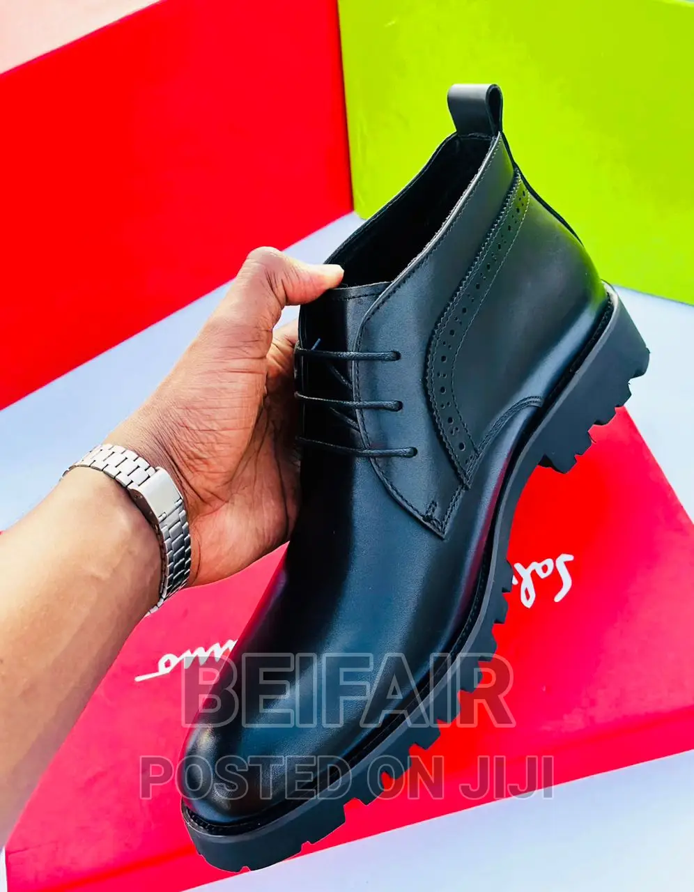 Men's Leather Boots | Buti Za Kiume Za Ngozi