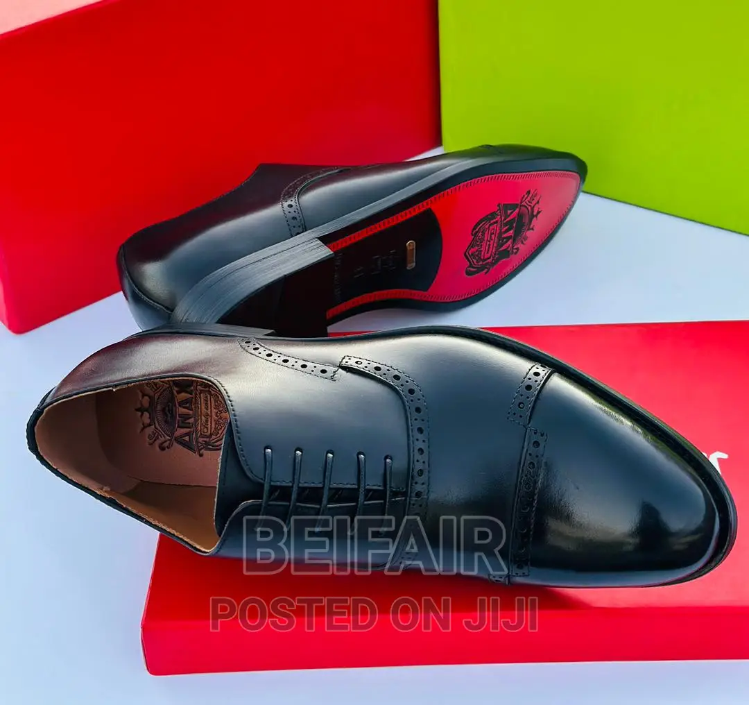 Viatu Vya Ngozi Vya Kiume | Men's Original Leather Shoes