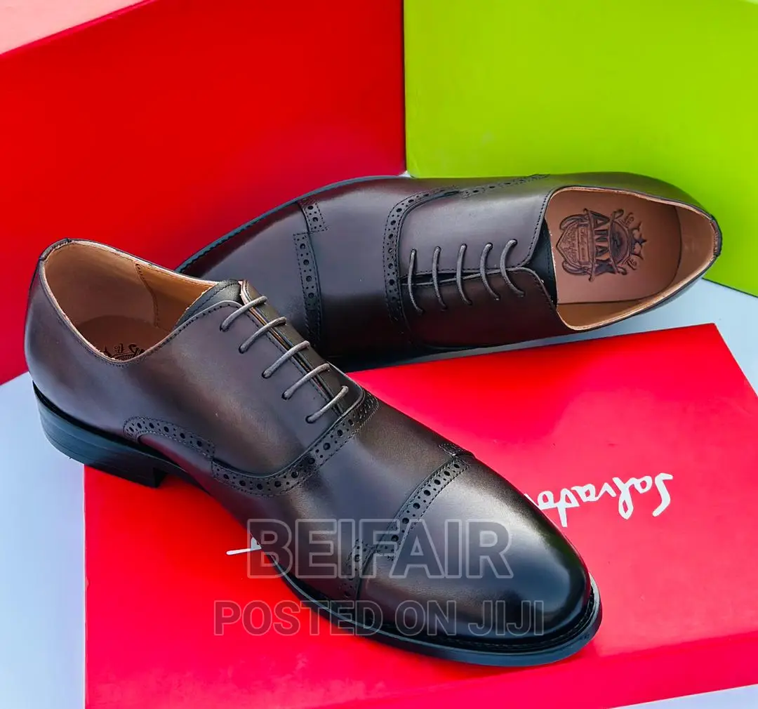 Viatu Vya Ngozi Vya Kiume | Men's Original Leather Shoes