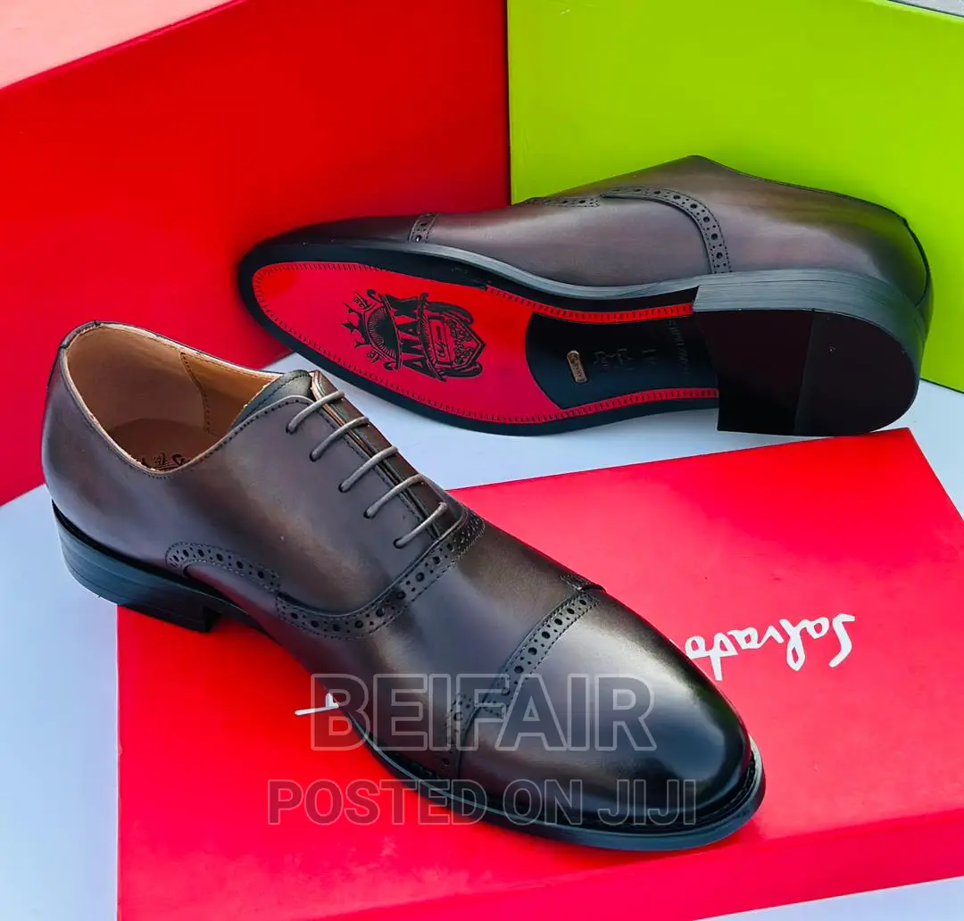 Viatu Vya Ngozi Vya Kiume | Men's Original Leather Shoes