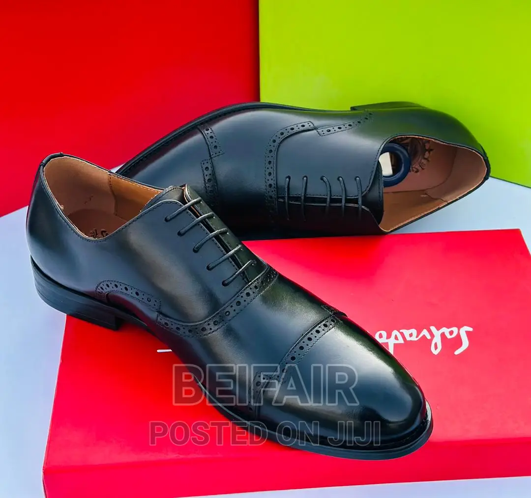 Viatu Vya Ngozi Vya Kiume | Men's Original Leather Shoes