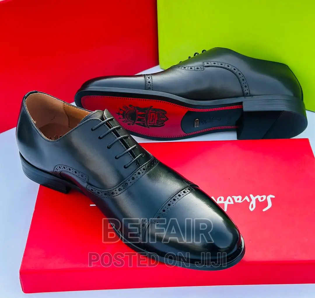 Viatu Vya Ngozi Vya Kiume | Men's Original Leather Shoes