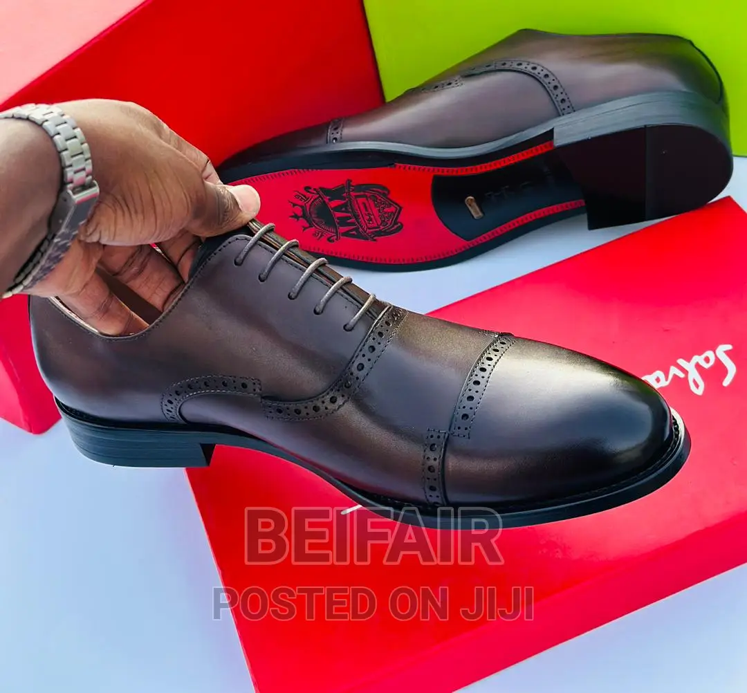 Viatu Vya Ngozi Vya Kiume | Men's Original Leather Shoes