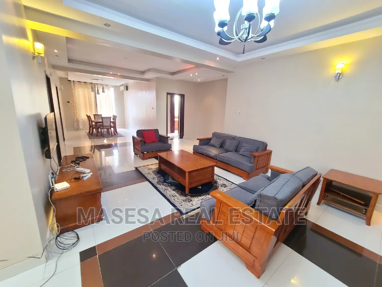 Furnished 3bdrm Apartment in Mikocheni for rent