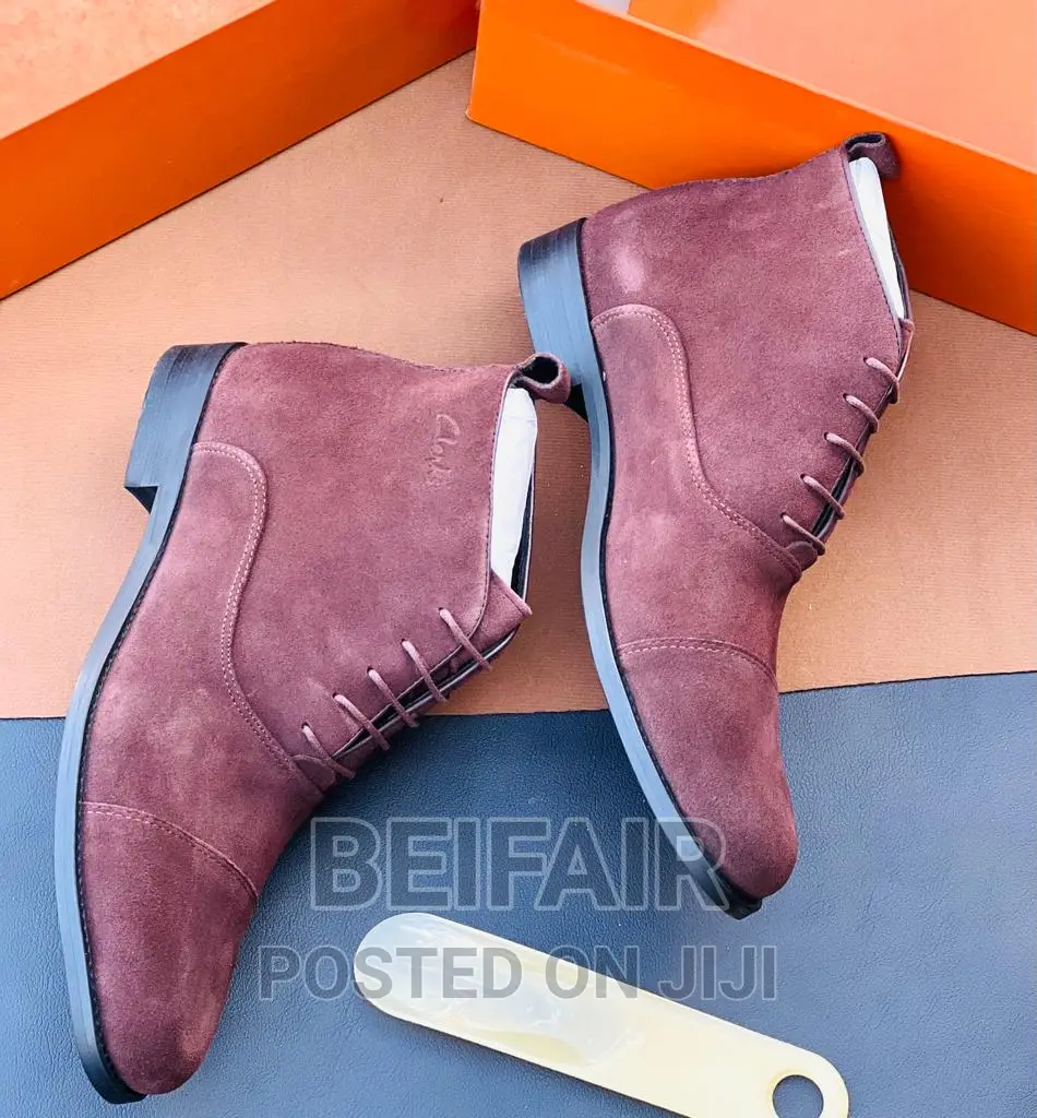 Original Clarks Leather Boots | Buti Original Za Clarks