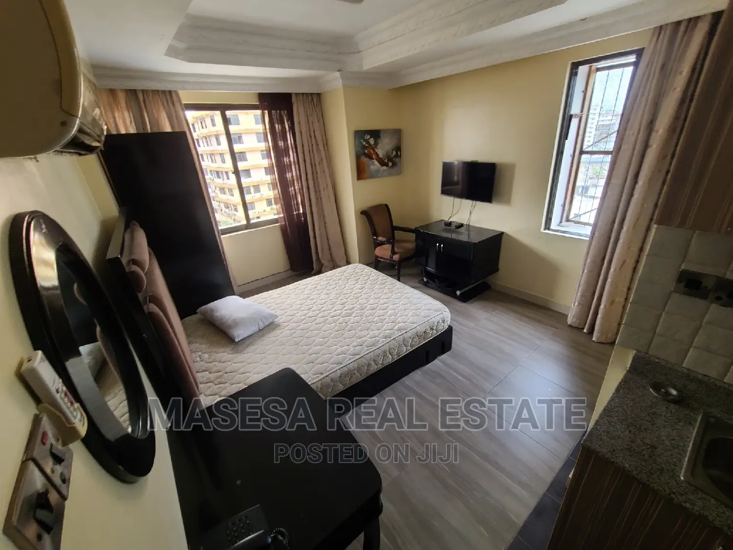 Furnished Studio Apartment in Kisutu for rent in Kisutu Houses