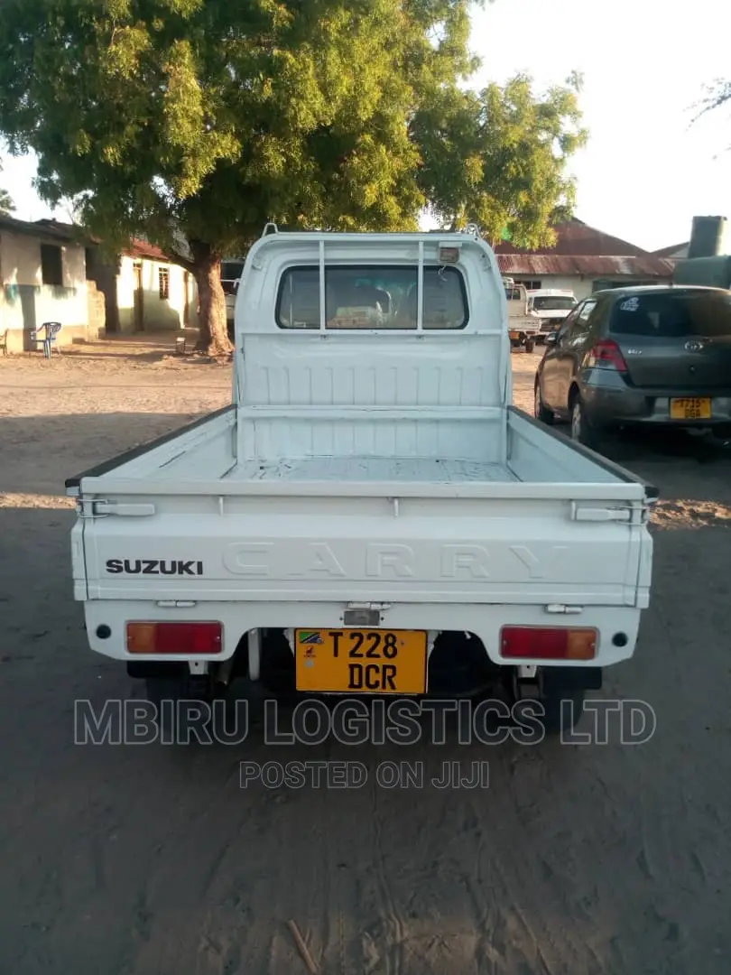 White Suzuki Carry 1999