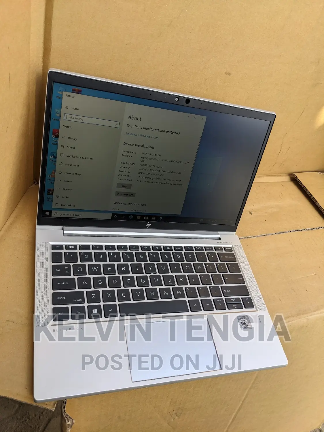 Laptop HP EliteBook 830 G7 16GB Intel Core I5 SSD 1T