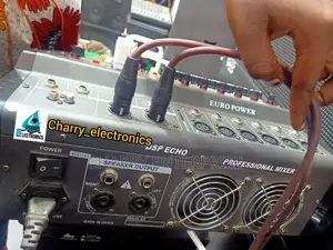 DSP ECHO PROFESSIONAL Powered Music MixerEURO POWER6ch