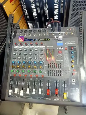 DSP ECHO PROFESSIONAL Powered Music MixerEURO POWER6ch