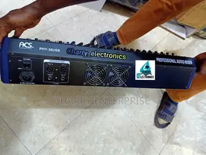 Acs Professional Powered Audio Music Mixer 16 Ch 2400w