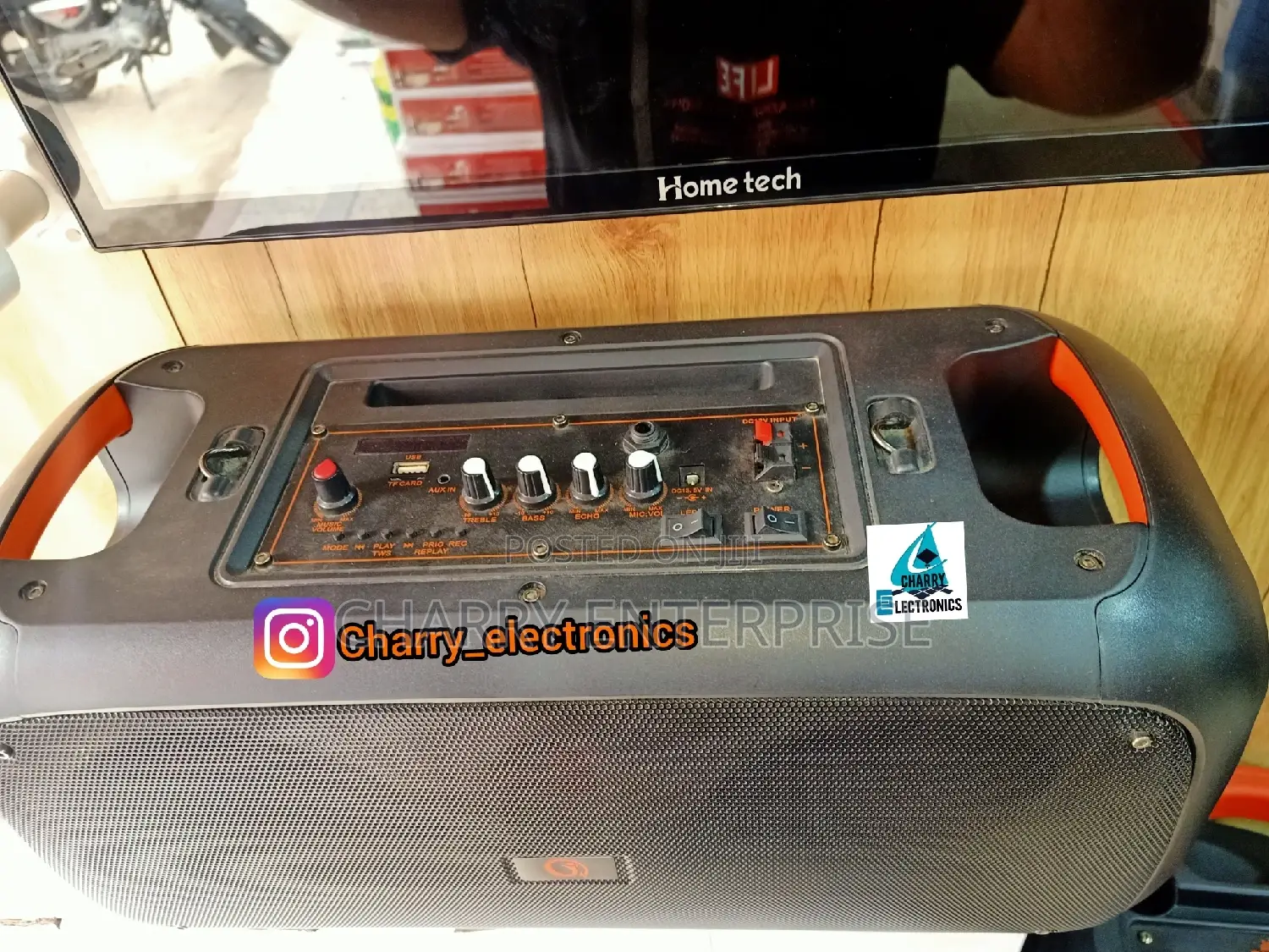 Oudiobop Portable Powerful Speaker  Wireless Mic 