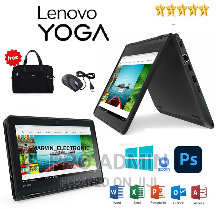 New Laptop Lenovo Yoga 11e 4GB Intel Celeron HDD 500GB
