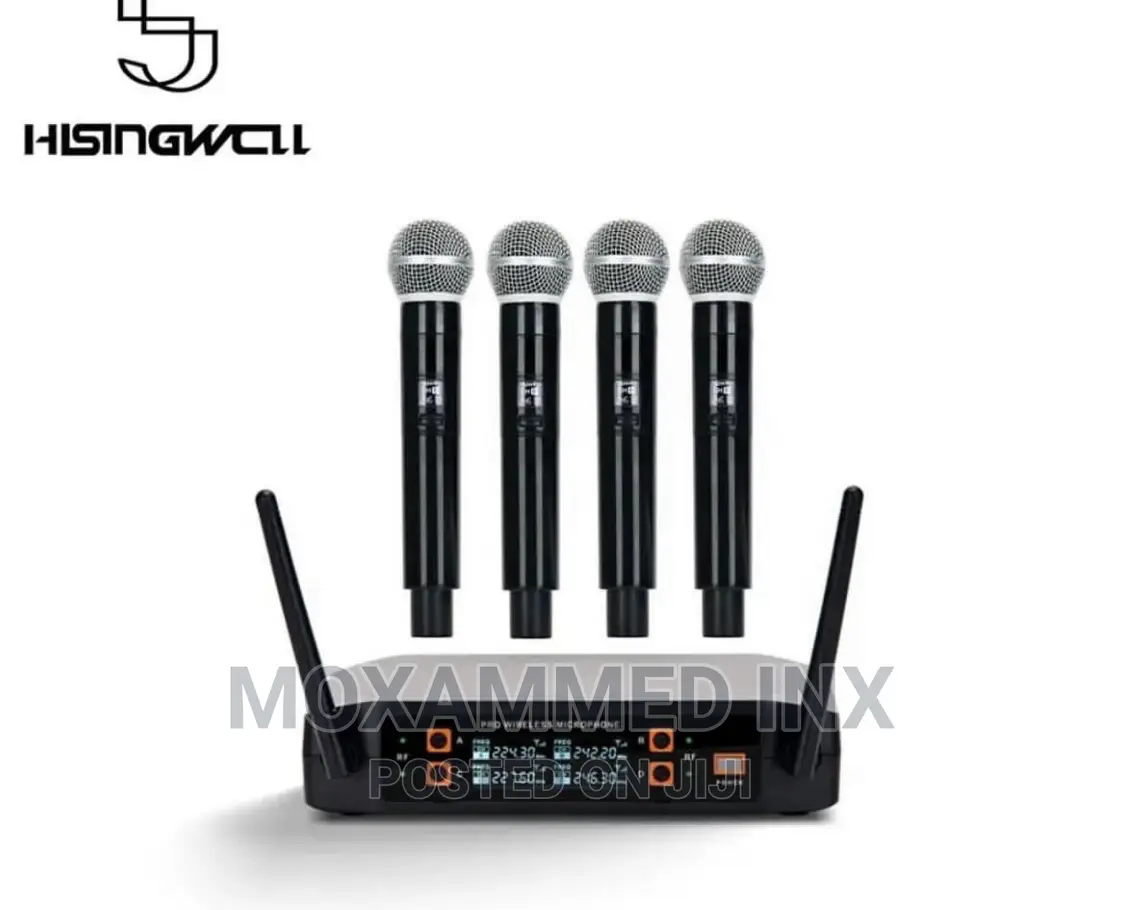 Wireless Microphone 4 In 1