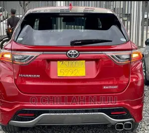 Toyota Harrier 2018 Red