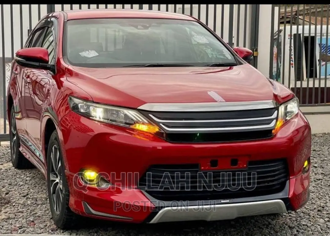 Toyota Harrier 2018 Red