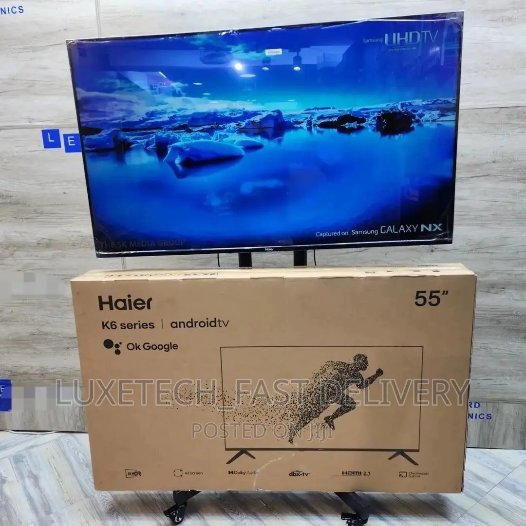 Haier 55 Inches Smart Android TV Ultra High Resolution