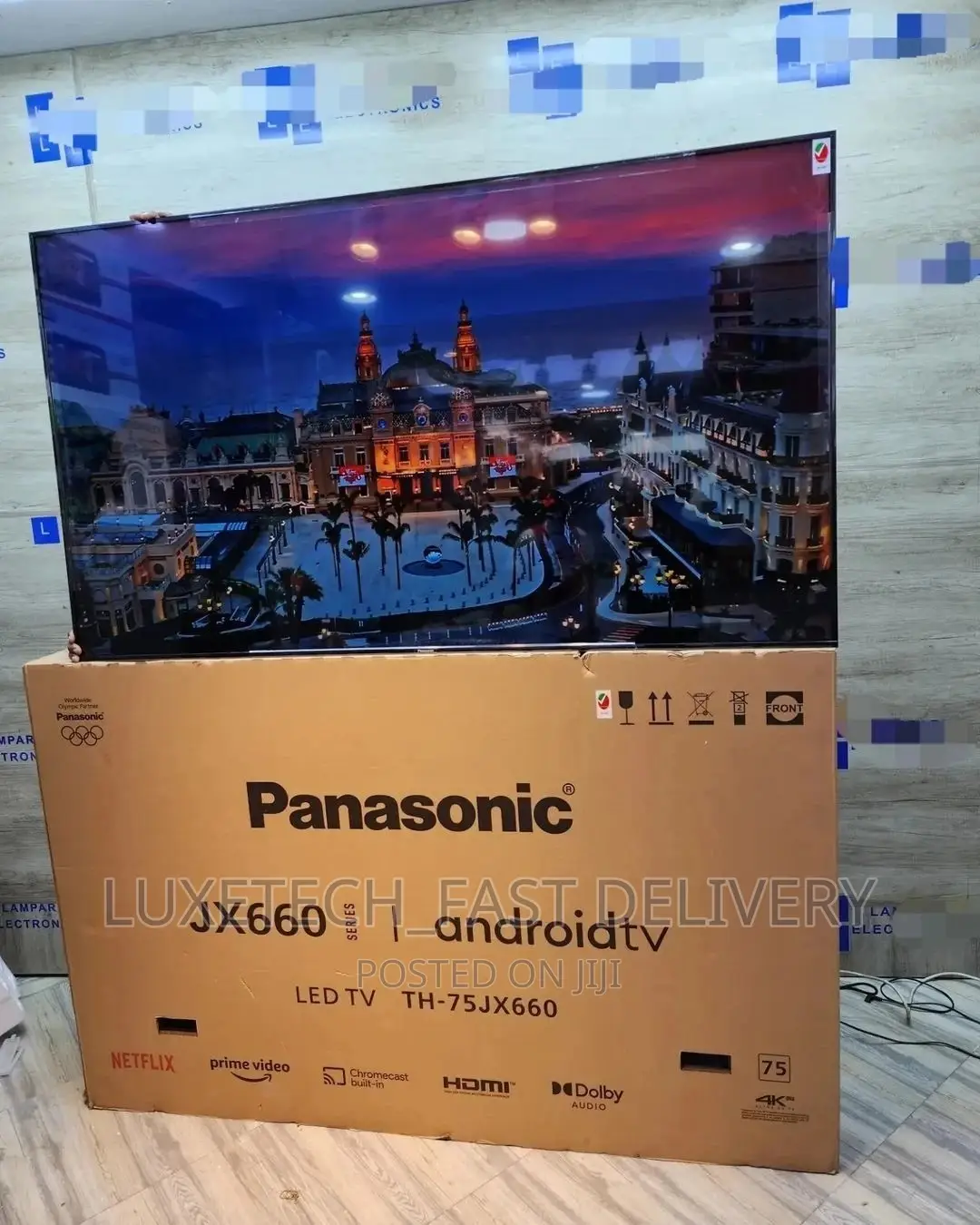 Panasonic 75 Inches Smart Android TV Ultra High Quality