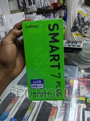 New Infinix Smart 7 Plus 64 GB Black